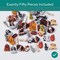 Buttons Galore & More Cute and Colorful Pets 50 Piece Assortments of Novelty Buttons for Sewing and Crafts